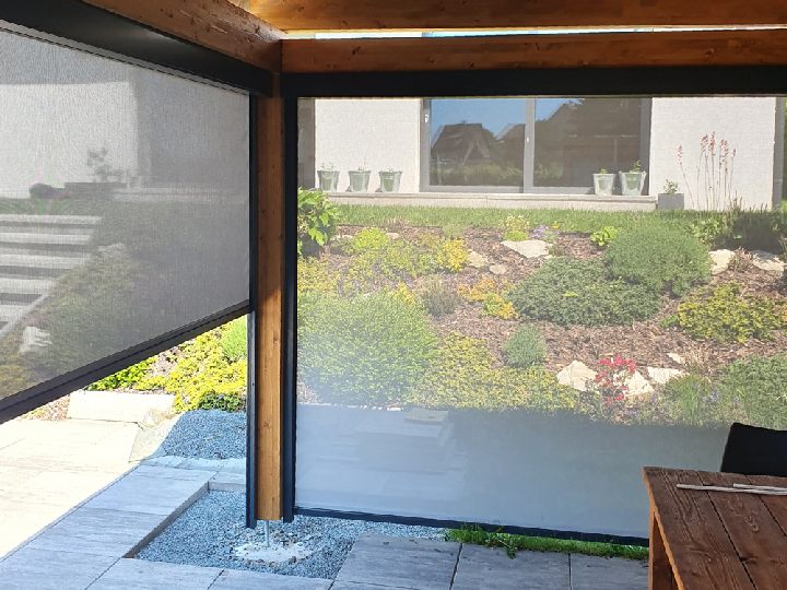 Screenové rolety se ZIP systémem