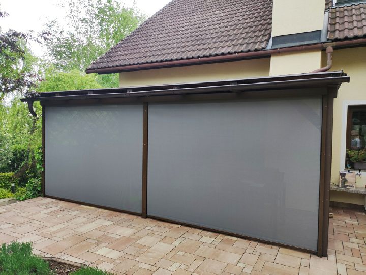 Screenové rolety se zip systémem